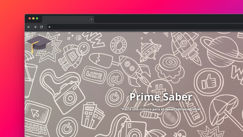 captura de pantalla del proyecto Prime-Saber